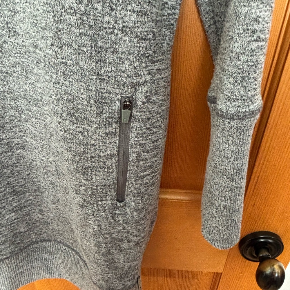 Hyba Gray Knit Cardigan - Picture 3 of 4